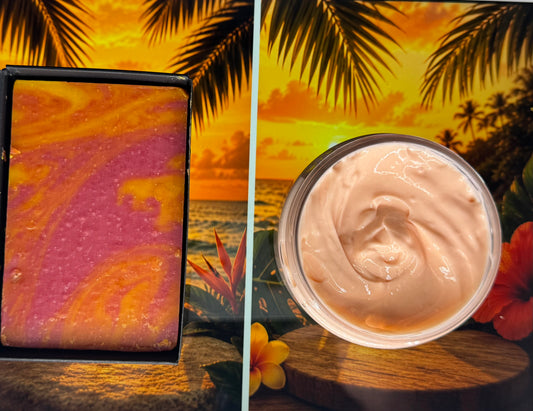 Artisan Body Soap & Silky Body Cream Bundle